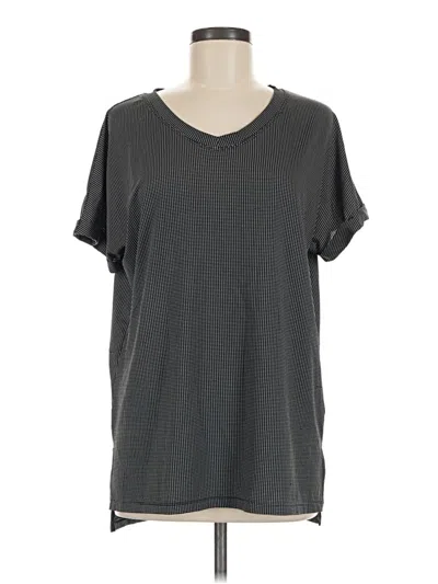 Pre-owned Avia Short Sleeve T-shirt In Gray