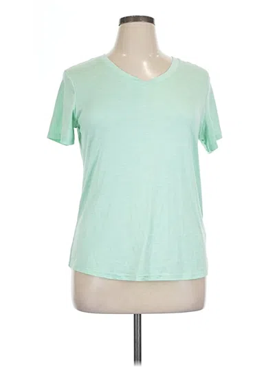 Pre-owned Avia Short Sleeve T-shirt In Green