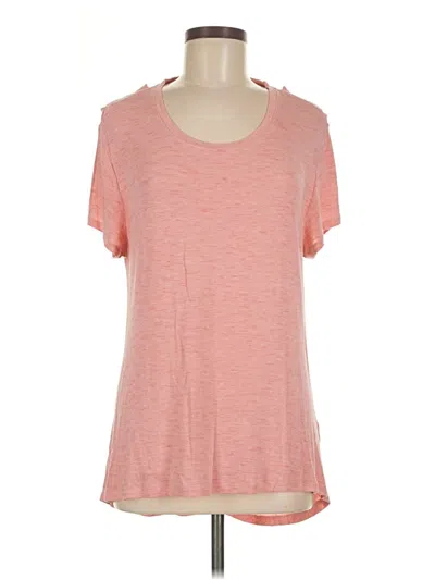 Pre-owned Avia Short Sleeve T-shirt In Pink