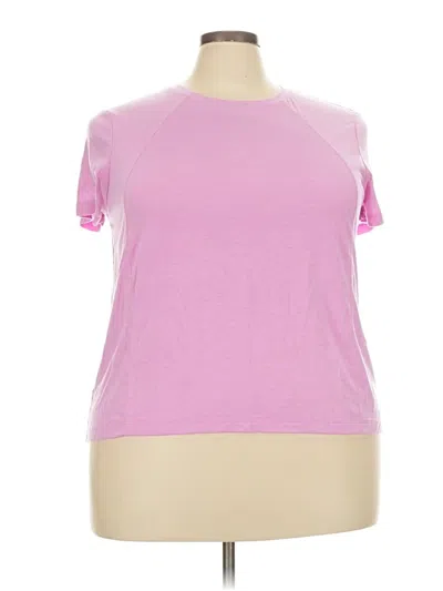 Pre-owned Avia Short Sleeve T-shirt In Pink