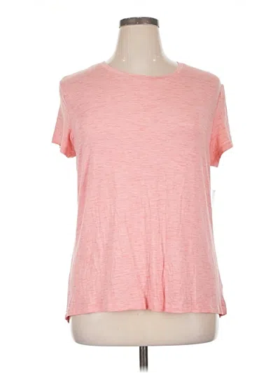 Pre-owned Avia Short Sleeve T-shirt In Pink