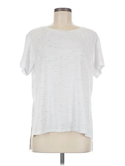 Pre-owned Avia Short Sleeve T-shirt In Silver