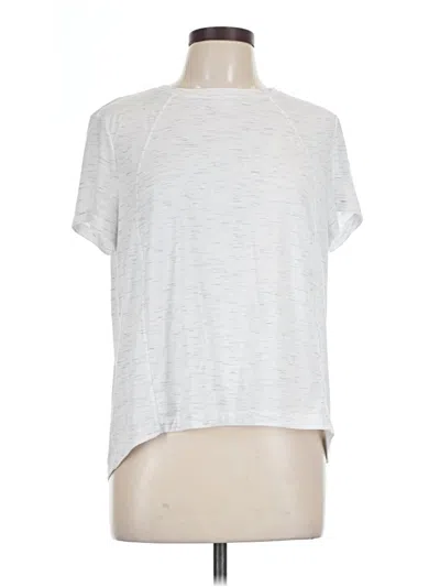 Pre-owned Avia Short Sleeve T-shirt In Silver