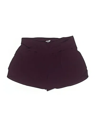 Pre-owned Avia Shorts In Burgundy