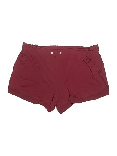 Pre-owned Avia Shorts In Burgundy
