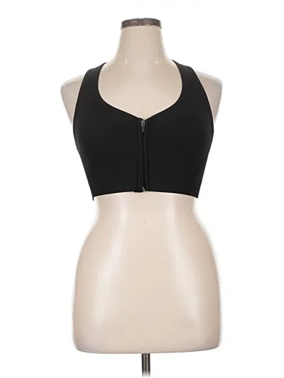 Pre-owned Avia Sleeveless Top Black Halter Neckline Tops