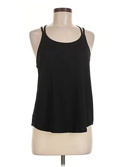 Pre-owned Avia Sleeveless Top Black Halter Neckline Tops