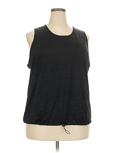 Pre-owned Avia Sleeveless T-shirt In Black