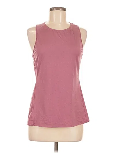Pre-owned Avia Sleeveless T-shirt In Burgundy