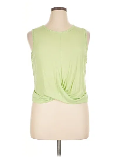 Pre-owned Avia Sleeveless T-shirt In Green