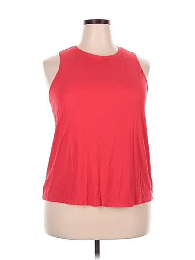 Pre-owned Avia Sleeveless T-shirt In Red