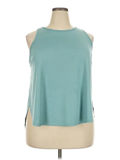 Pre-owned Avia Sleeveless T-shirt In Teal
