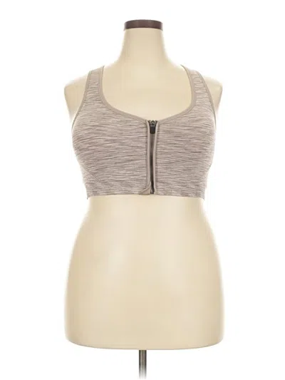 Pre-owned Avia Sports Bra In Brown