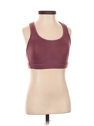 Pre-owned Avia Sports Bra In Burgundy