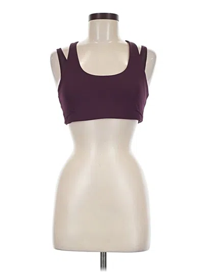 Pre-owned Avia Sports Bra In Burgundy