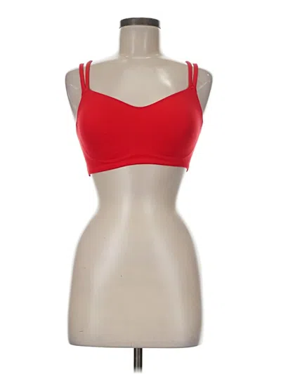 Pre-owned Avia Sports Bra In Red