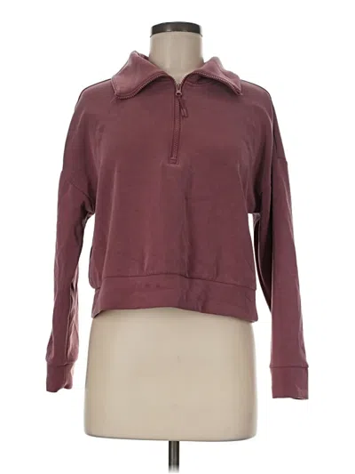 Pre-owned Avia Sweatshirt In Burgundy