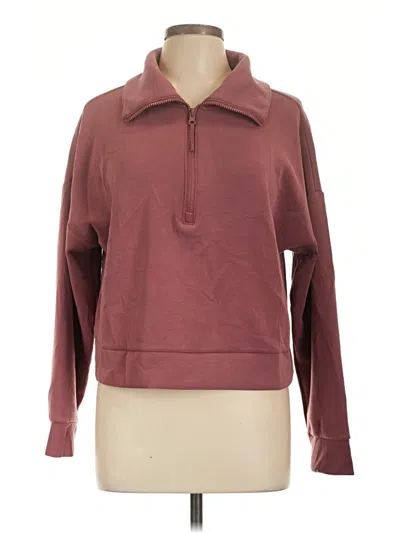 Pre-owned Avia Sweatshirt In Burgundy