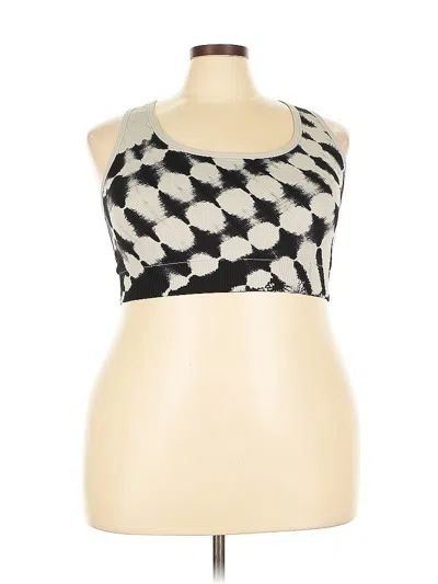 Pre-owned Avia Tank Top Black Halter Neckline Tops