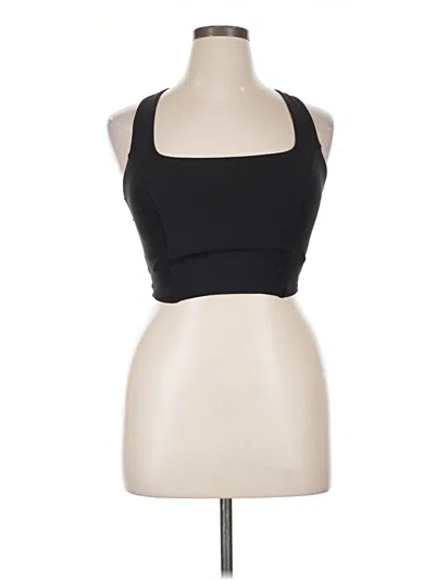 Pre-owned Avia Tank Top Black Halter Neckline Tops