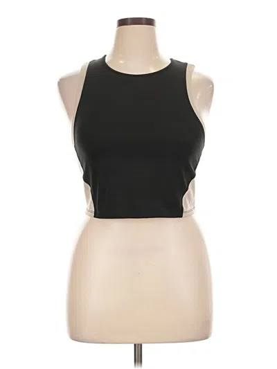 Pre-owned Avia Tank Top Black Halter Neckline Tops