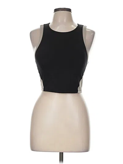 Pre-owned Avia Tank Top Black Halter Neckline Tops