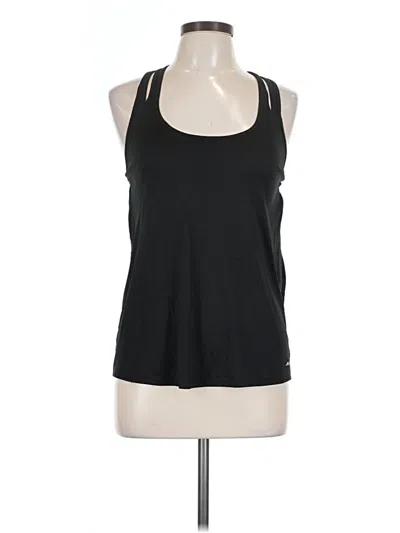 Pre-owned Avia Tank Top Black Halter Neckline Tops