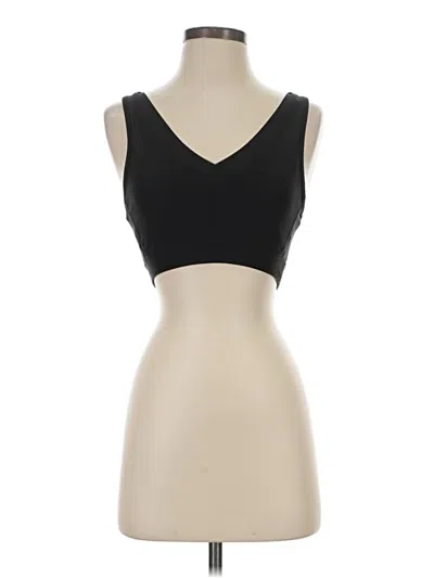 Pre-owned Avia Tank Top Black Strapless Neckline Tops