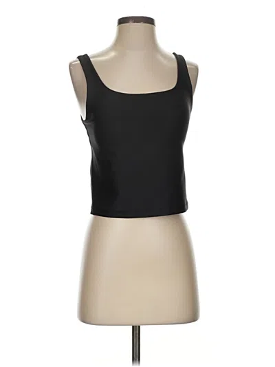 Pre-owned Avia Tank Top Black Strapless Neckline Tops