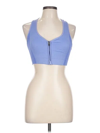 Pre-owned Avia Tank Top Blue Halter Neckline Tops