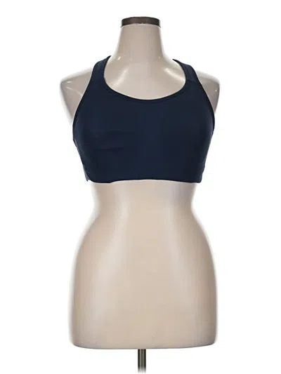 Pre-owned Avia Tank Top Blue Halter Neckline Tops