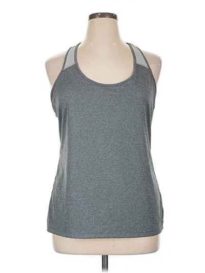 Pre-owned Avia Tank Top Gray Halter Neckline Tops