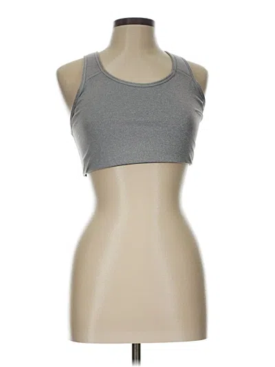 Pre-owned Avia Tank Top Gray Halter Neckline Tops