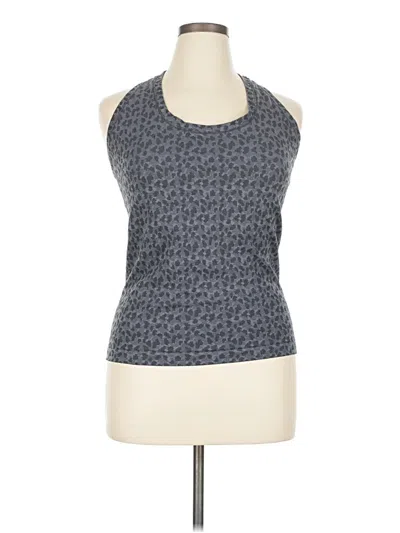 Pre-owned Avia Tank Top Gray Halter Neckline Tops