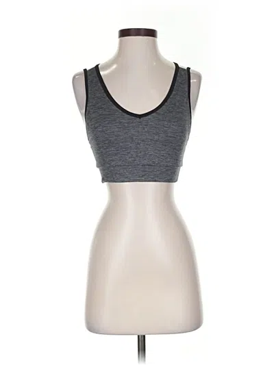 Pre-owned Avia Tank Top Gray Strapless Neckline Tops