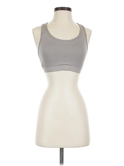 Pre-owned Avia Tank Top Gray Strapless Neckline Tops