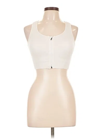 Pre-owned Avia Tank Top Ivory Halter Neckline Tops