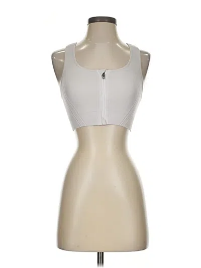 Pre-owned Avia Tank Top Ivory Strapless Neckline Tops
