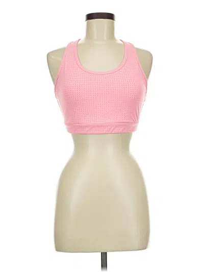 Pre-owned Avia Tank Top Pink Halter Neckline Tops