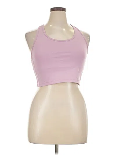 Pre-owned Avia Tank Top Pink Halter Neckline Tops