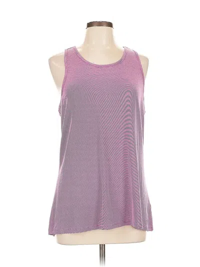 Pre-owned Avia Tank Top Purple Halter Neckline Tops