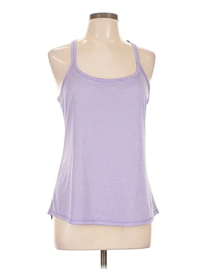 Pre-owned Avia Tank Top Purple Halter Neckline Tops