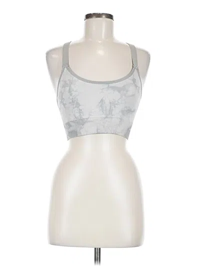 Pre-owned Avia Tank Top Silver Halter Neckline Tops