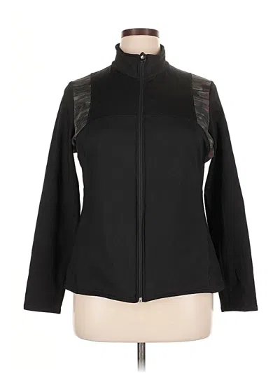 Pre-owned Avia Track Jacket In Black