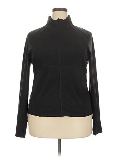 Pre-owned Avia Track Jacket In Black