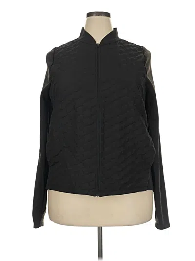 Pre-owned Avia Track Jacket In Black