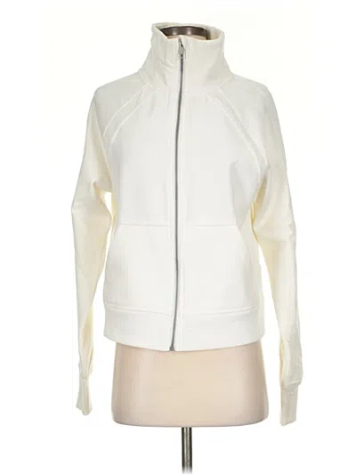 Pre-owned Avia Track Jacket In White