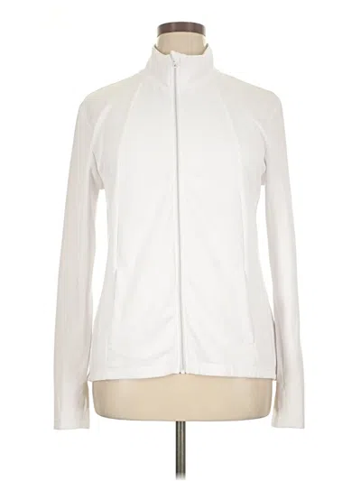 Pre-owned Avia Track Jacket In White