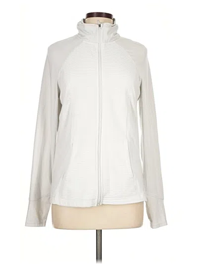 Pre-owned Avia Track Jacket In White