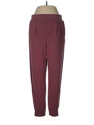 Pre-owned Avia Track Pants In Burgundy